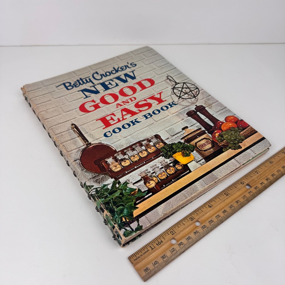 Vtg 1962 First Edition Second Print Betty Crocker‎ New Good Easy Cook Book READ